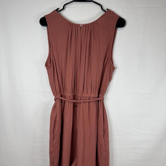 Universal Thread Size Small Mauve Gauze Jumpsuit NWT - Picture 2 of 4